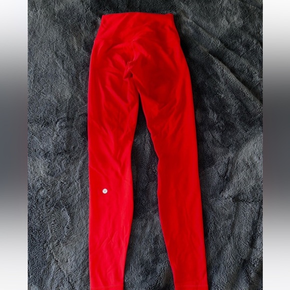 ❤️ NWOT Lululemon Wunder Train 28” Contour Fit Legging Hot Heat Size 4 - Picture 4 of 6